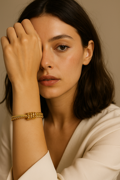 Rayon de Lune – Coffret de 5 Bracelets Dorés