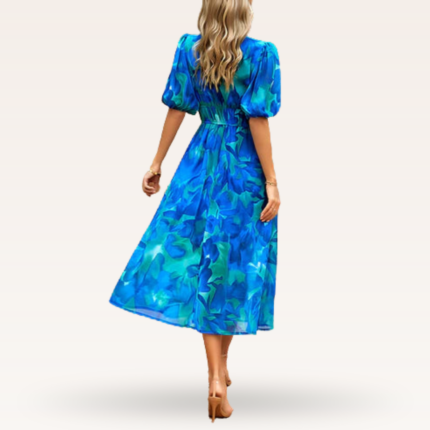 Fleurianne – Robe fluide à imprimé floral