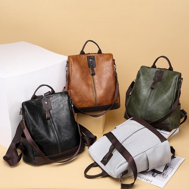 Marena | Sac à dos en cuir polyvalent