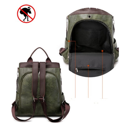 Marena | Sac à dos en cuir polyvalent