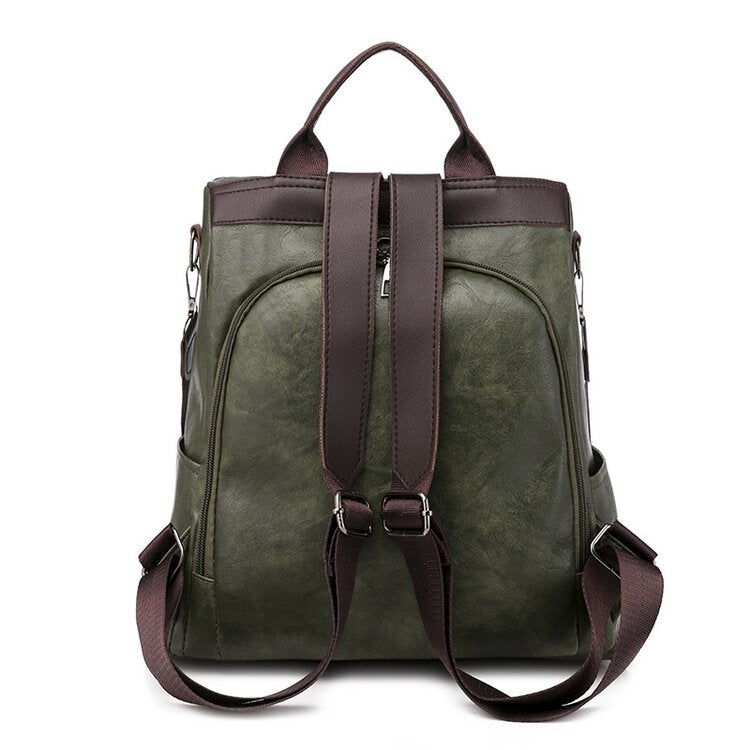 Marena | Sac à dos en cuir polyvalent