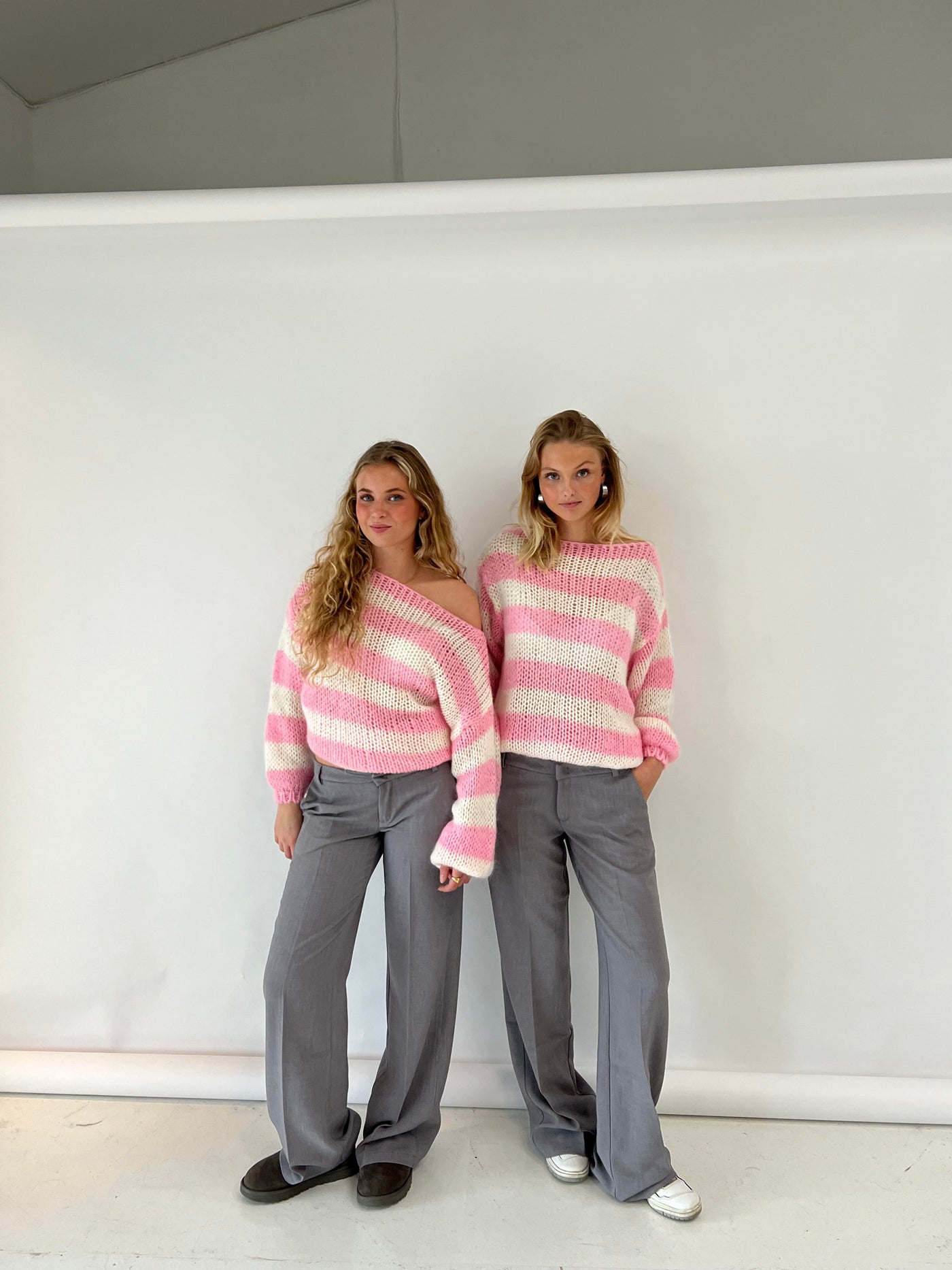 Ivy | Pull Rayé en Maille