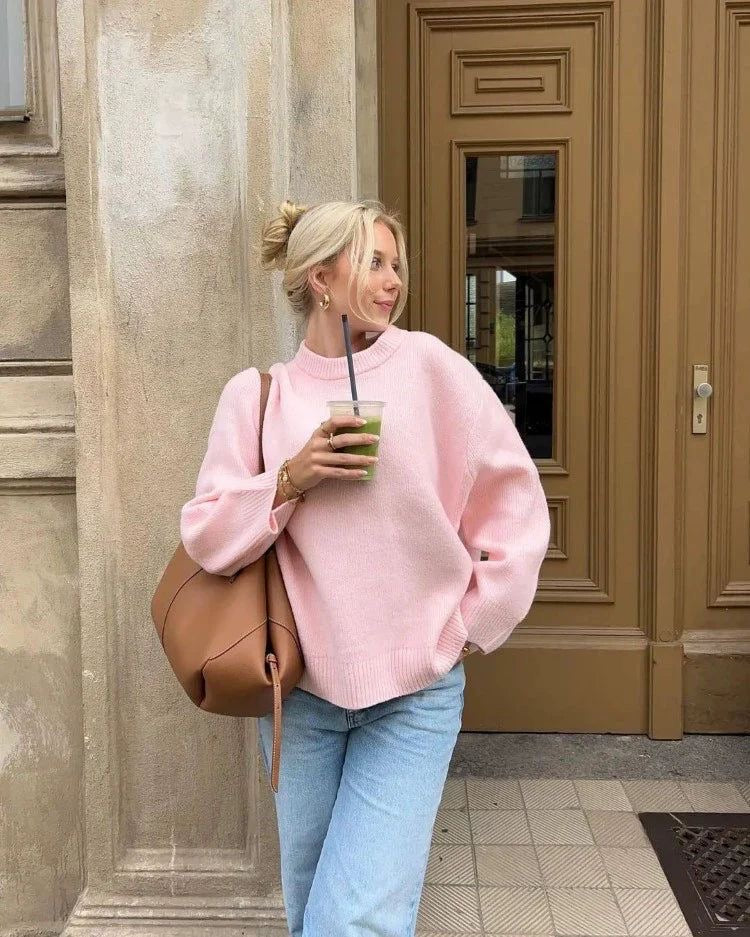 Lovisa | Pull rose oversize