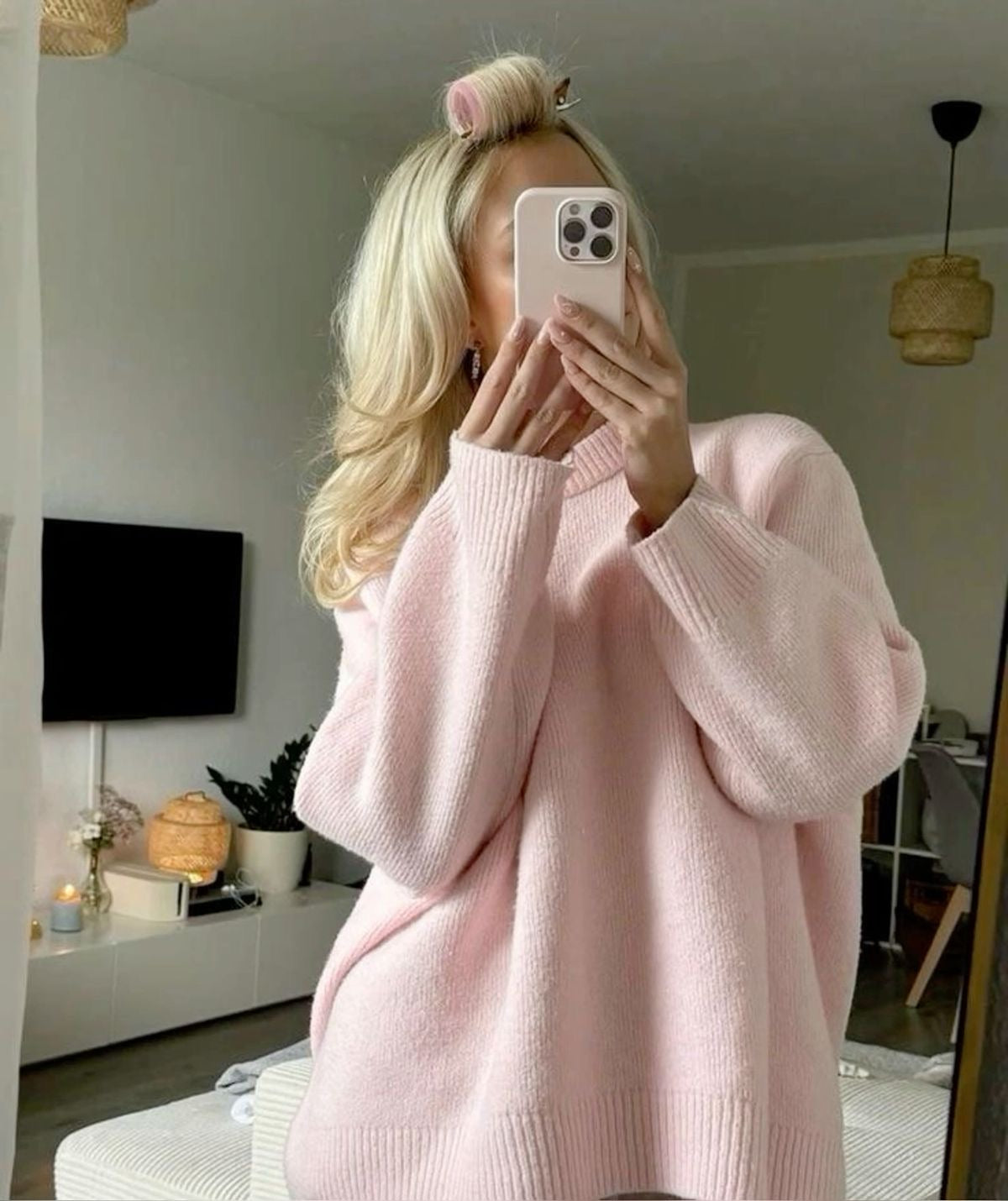 Lovisa | Pull rose oversize
