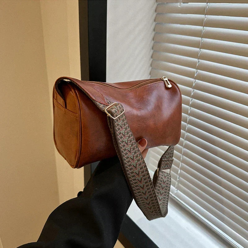 Marais | Vintage Crossbody-väska i läder