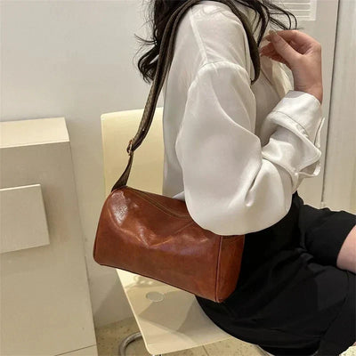 Marais | Vintage Crossbody-väska i läder