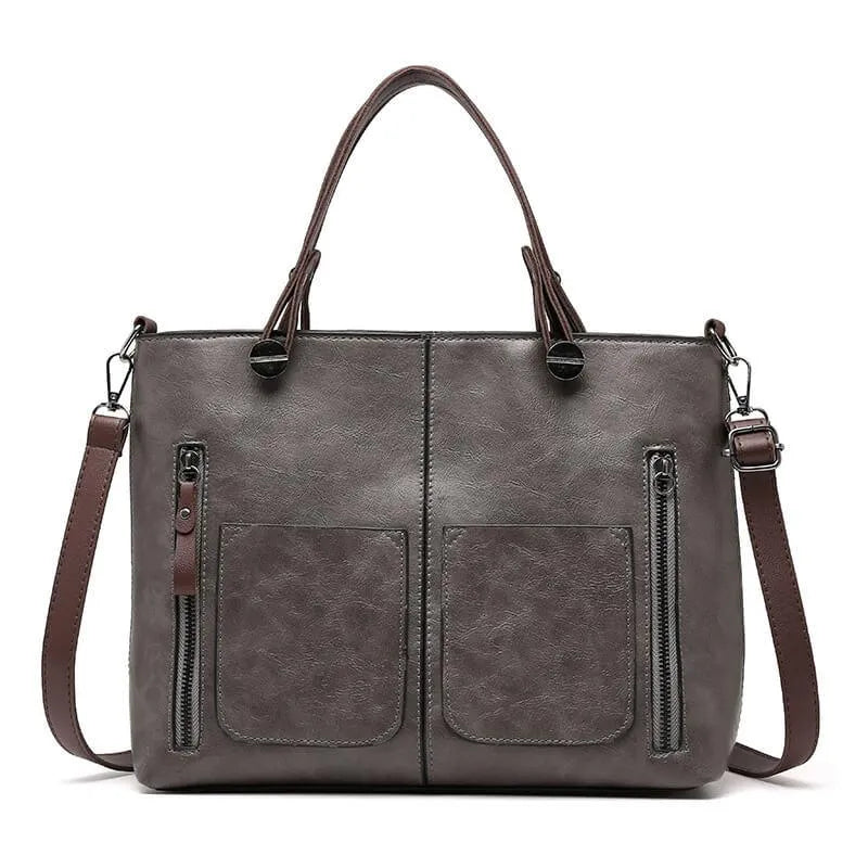 Nikki - Sac à bandoulière en cuir vintage