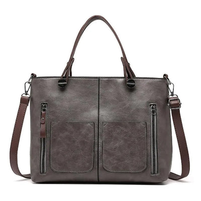 Nikki - Sac à bandoulière en cuir vintage
