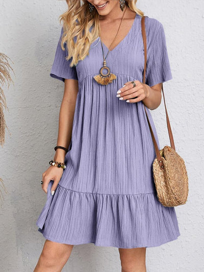 Maëlle – Robe courte bohème