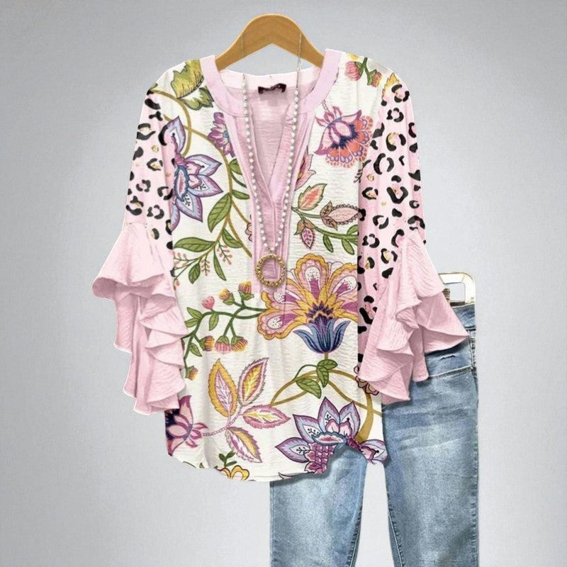 Lola – Explosion florale & audace pastel