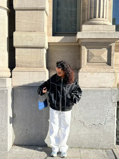 Céleste | Veste en cuir